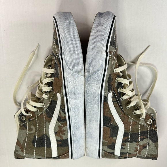 Vans SK8-HI Canvas Tapered Camouflage High-Top Sneakers - Mens size 11 - Picture 5 of 7
